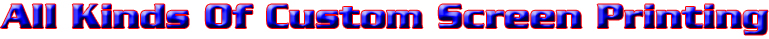 Regina Screen Printing, Custom Silk Screen Printing Regina