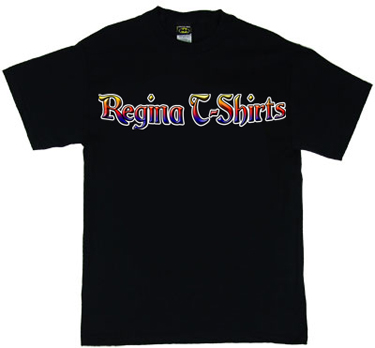 regina t shirts, custom black t shirts canada, black t shirts canada, t shirts regina, canada custom tees, silk screen printing canada